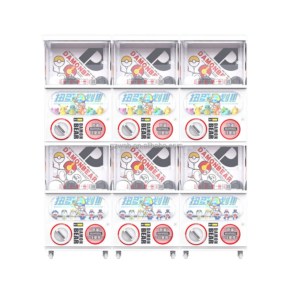 Mall surprise twist egg game capsule Twist egg machine vending machine coin capsule game machine