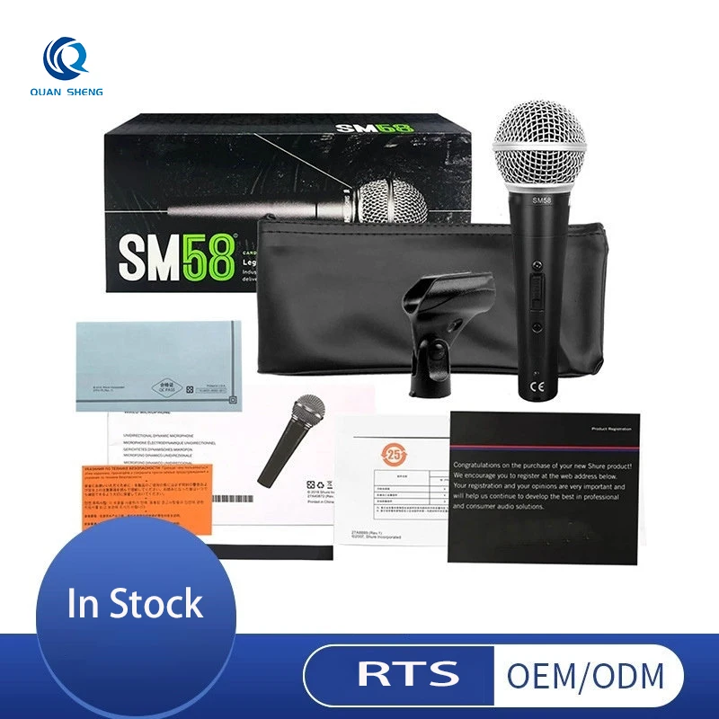 Sm58 SK Wired Handheld Vocal Mic Professional Karaoke Microfone Dynamic Microphone SM58