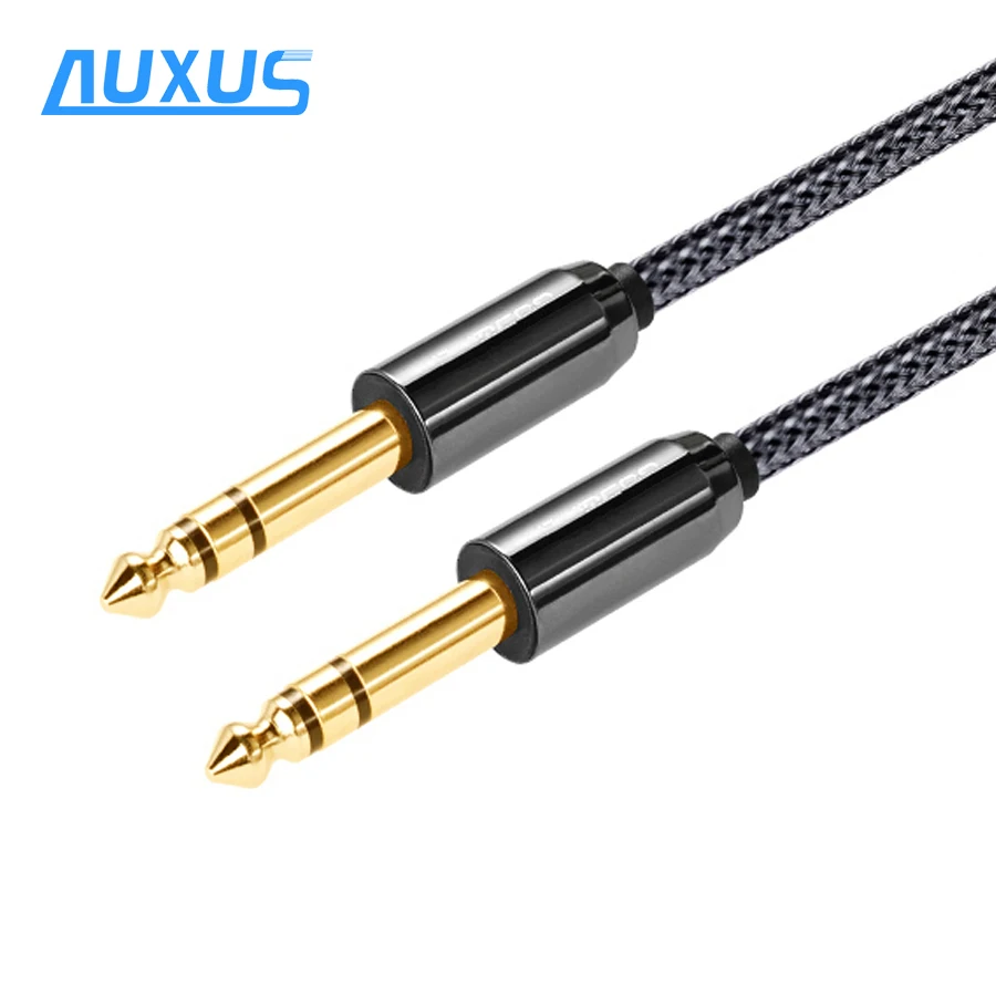 
High Performance 6.35mm mono jack guitar audio cable HI FI cable 