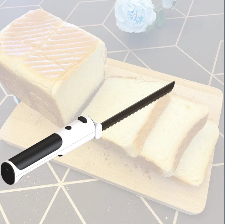 KEEWEY Kitchen Ham Meat Beef Filleting Knives With 2 Blades Electric meat cutting Bread Knife