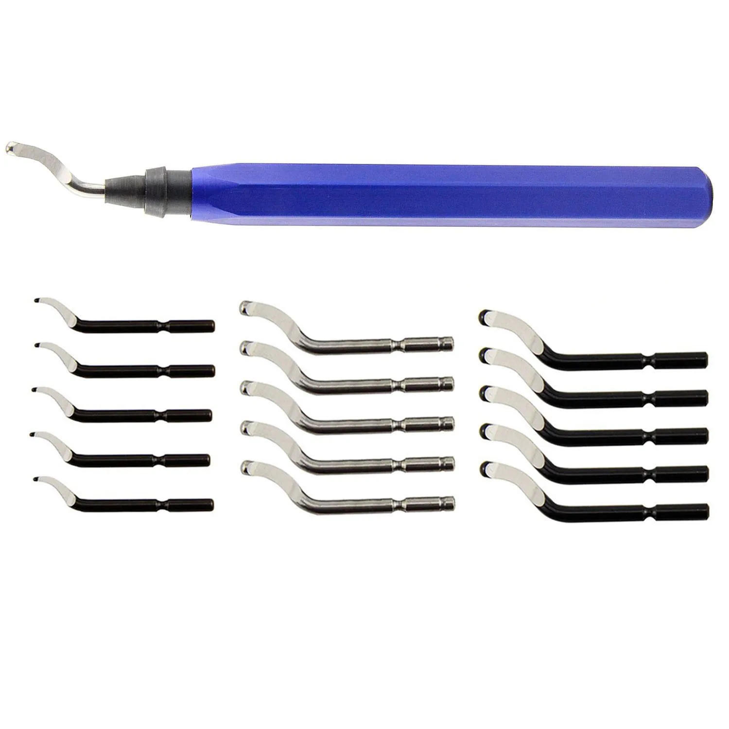 RB1000 Aluminium Hand Metal Deburring Tool Set  Rotary Deburr Blades Set Burr Remover Deburring Tube Pipe Tool