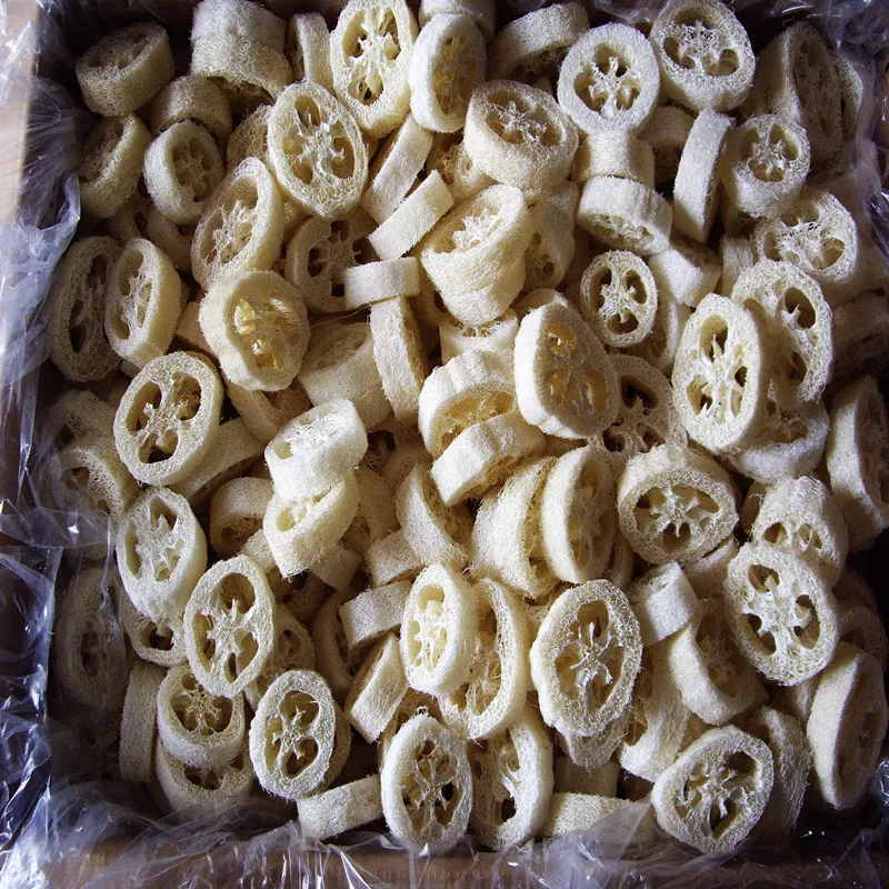 1cm/1.5cm/2cm/2.5cm Lufa Slices Soap Tray,Natural Bathroom Soap Holder,Eco-friendly Natural Loofah Sponge