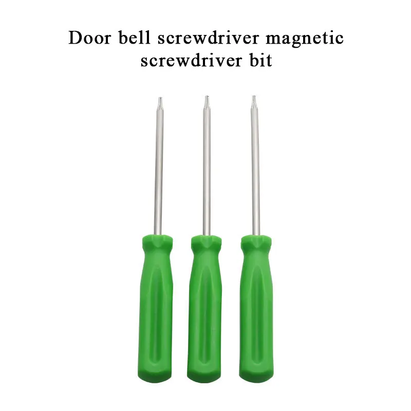 Door bell T6 torx star head screwdriver hexagonal hole screwdriver security screw driver 6 point small star magnetic screwdriver