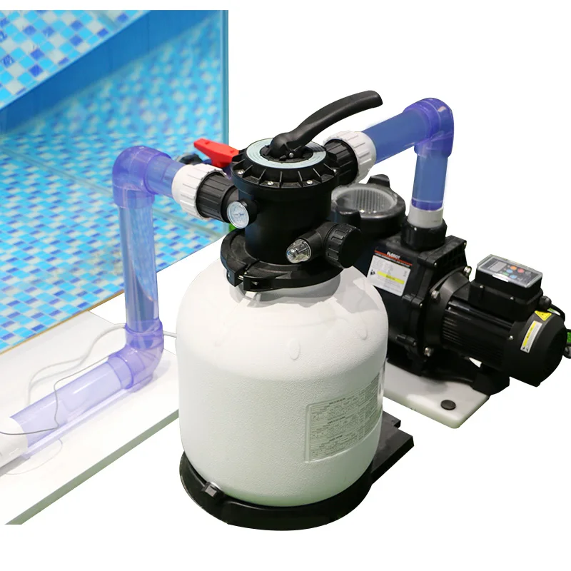 Factory Price Custom Sand Filter Pool Equipment Above Ground Swimming Pool Sand Filter with Pump