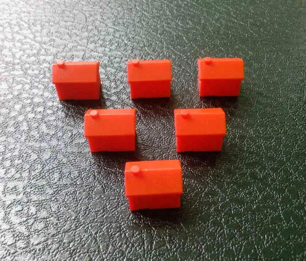 Board game manufacturer board game house and hotel piece plastic miniature toys mini marvel action figures game pieces