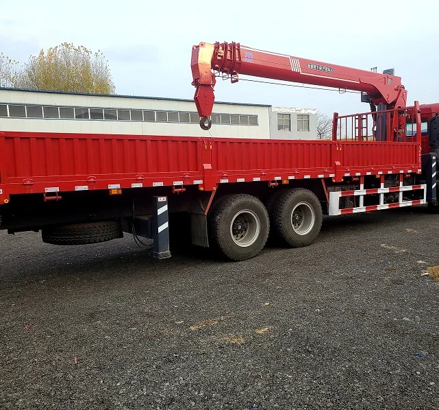 Outdoor Construction Pickup Truck Mounted Crane 10 Ton Truck Mounted Crane Hydraulic