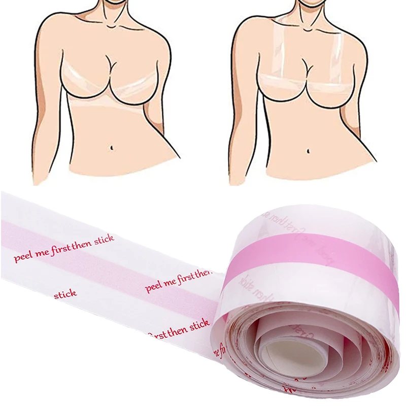 Clear Invisible Medical Grade Adhesive Backless Bra Accessories for Lifting Boobs