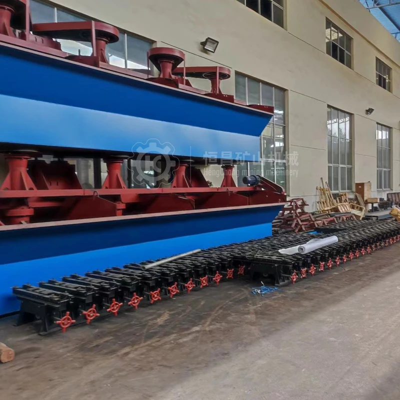 High Efficiency 500Tpd Multi-cell Flotation Separator Nickel Lead Zinc Phosphate Graphite Fluorite Copper Ore Processing Plant