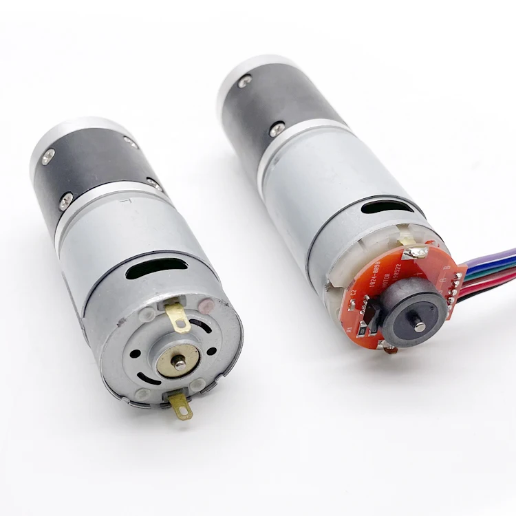 Factory direct sale 12v 18v 24v 28mm planetary geared motor GMP28-385PA dc 10rpm 100rpm 1500rpm geared dc motor encoder