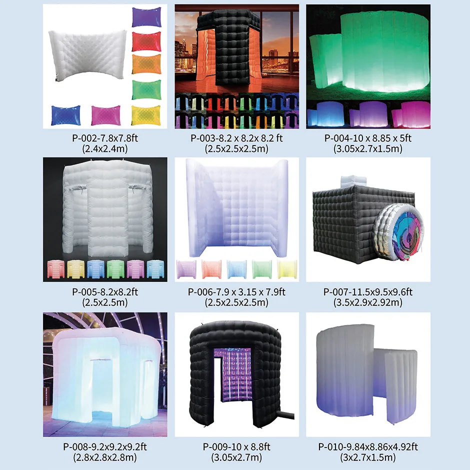 Portable Loudspeaker Shape Photo Booth Enclosure Inflatable Photo Booth 360 Inflatable For Party Wedding