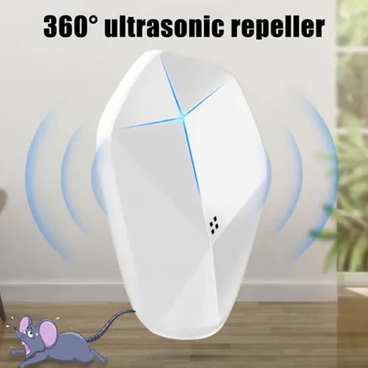 Indoor Pest Control Insect Rat Repellent Ultrasonic Plug In Mouse Repeller