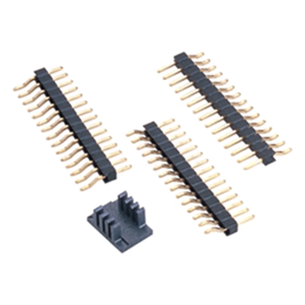 Factory wholesale 2.0mm pitch H1.5mm horizontal SMD right angle SMT male pin header for pcb usage