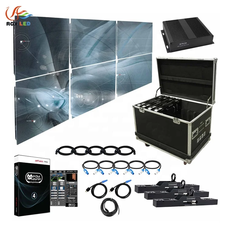 RGX Portable LED Video Wall Display Hire Big LED Panel Screen Outdoor