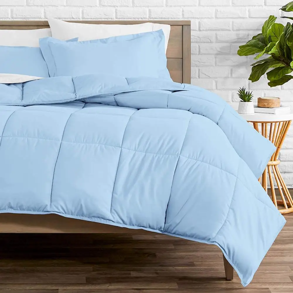 
QUEEN - DUCK Down Alternative - Ultra-Soft - Premium 1800 Series - Hypoallergenic - All Season COMFORTER SET 