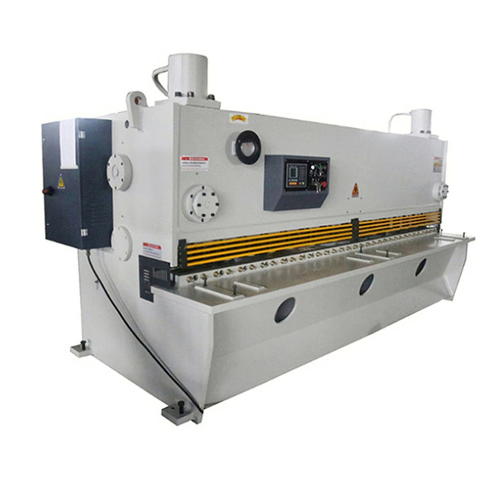 QC11Y / QC11K manual / automatic metal steel sheet plate cutting machine CNC hydraulic guillotine shearing machine 10 * 6000mm