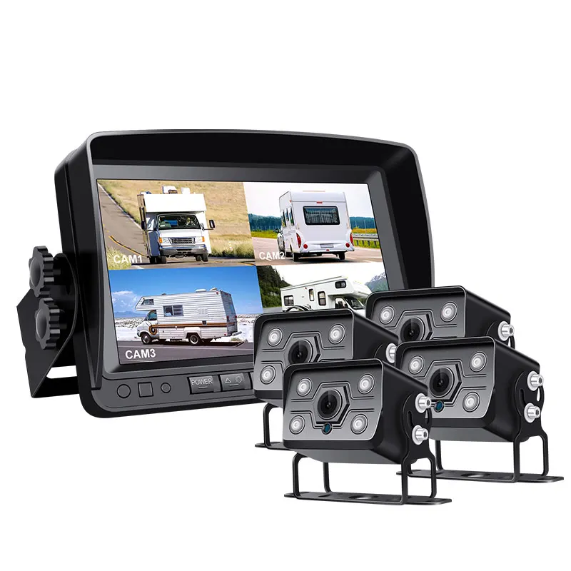 Обеспечьте защиту вашего флота: система ночного видения HD Bus Truck Backup с превосходной гидроизоляцией