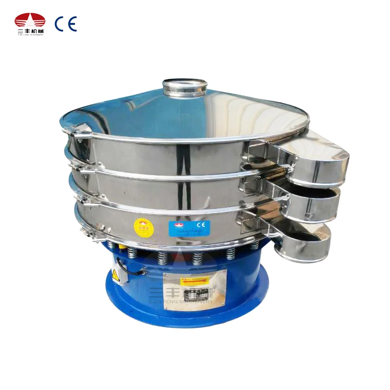SS304 Stainless Steel Sugar powder Vibrating Sieve Shaker Vibratory Sifter Vibratory Screen