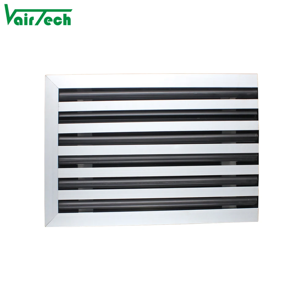 Алюминиевый воздушный диффузор Hvac потолочный Регулируемый Линейный слот с пленочной коробкой