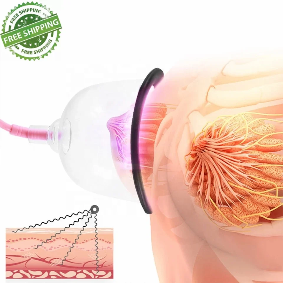 HGMed hot sale best discount breast enhancer for Big Breast Massage Suction Cup