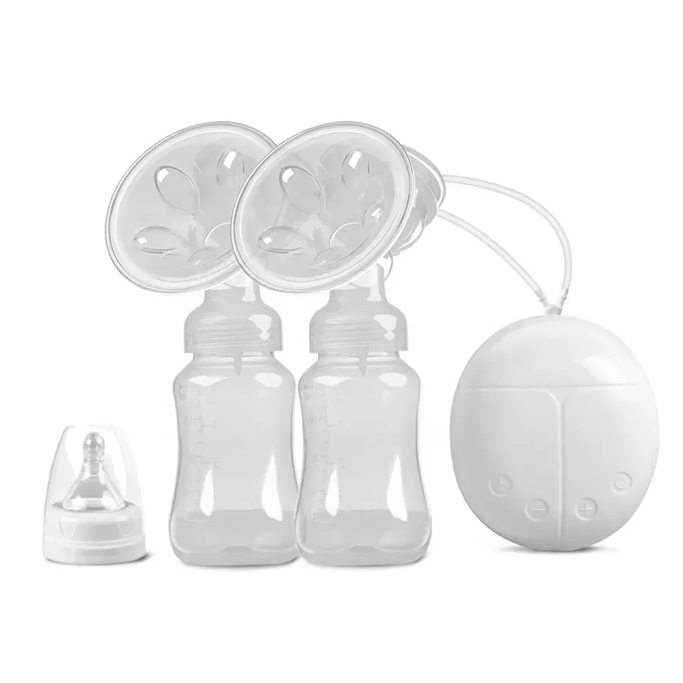 BPA Free Intelligent Milk Extractor Bottle Milk Double Suction USB Portable Hand Free Electric Breast Pump