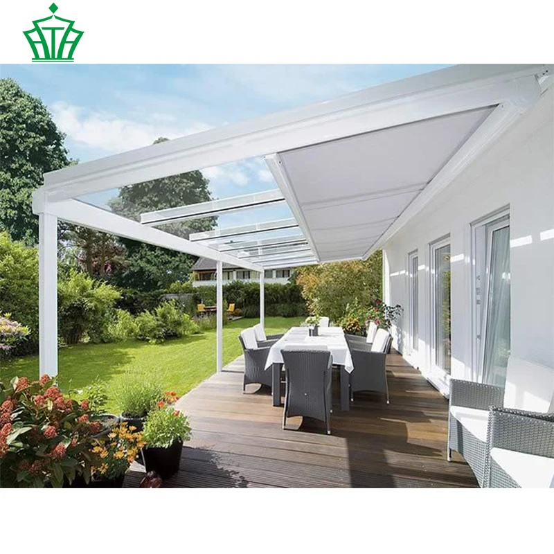 Prefabricate Aluminium Glass House/Sunroom/Green House/Conservatory Awning For Sale