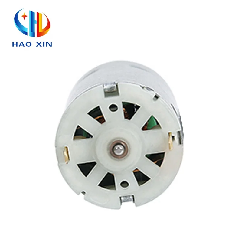 12V rs 385 carbon brush small little mini micro strong magnet electric dc motor