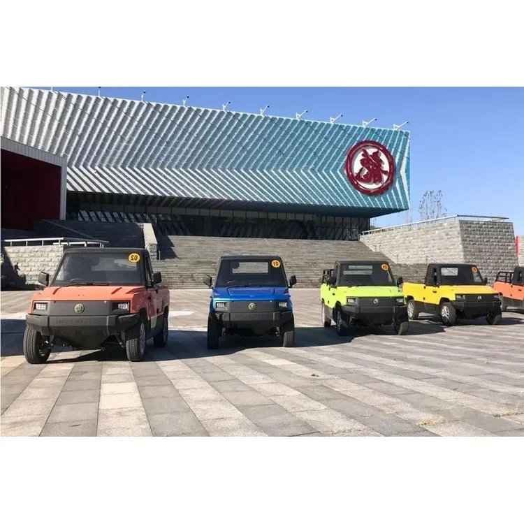 Wholesale High Quality 2021 New 4 Wheel Single Cabin Electric Truck Electric Pickup