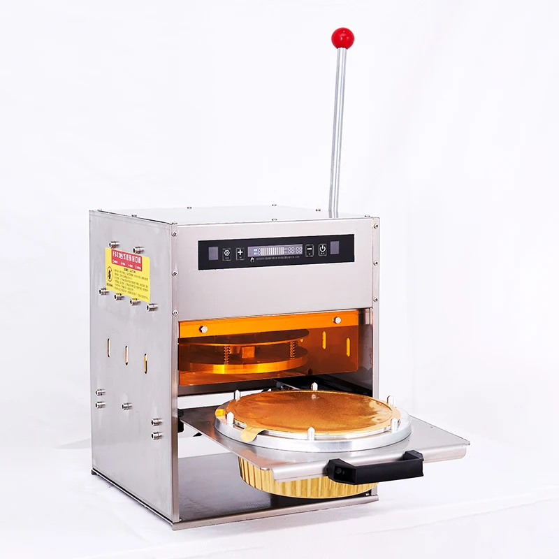 Manual aluminum foil box sealing machine fast food box packaging aluminum foil container sealing machine customized