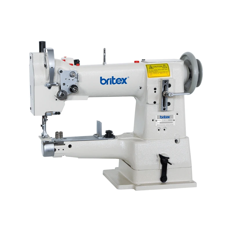 BR-335A Industrial Single Needle Unison Feed Cylinder Bed Japan Industrial Sewing Machine for shoe