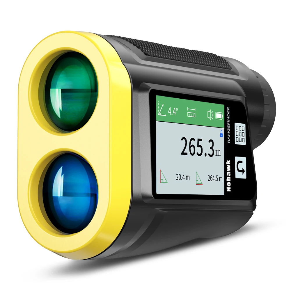 high lcd 6x  laser rangefinder Large side screen range finder sensor golf distance finder OLED