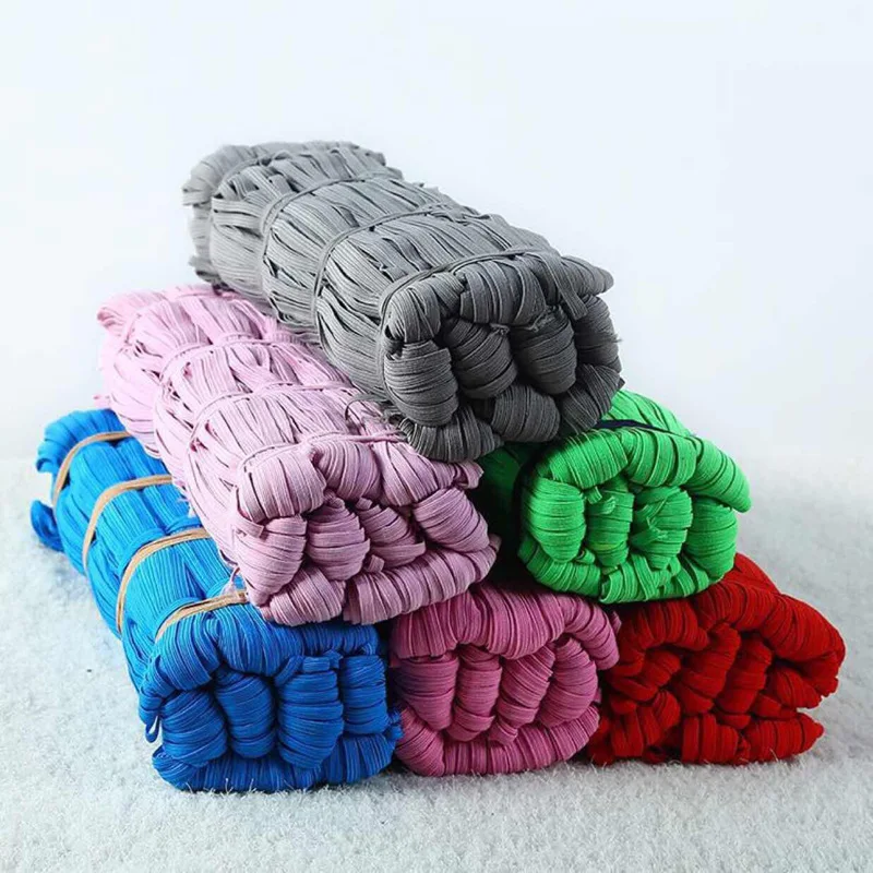 High quality 3mm 5mm6mm 8mm flexible polyester round flat strong latex rubber elastic cords rope for garment