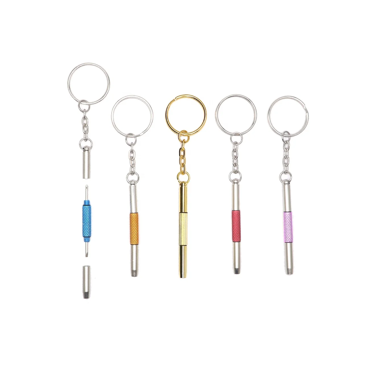 Оптовая продажа портативная многофункциональная отвертка для очков инструменты 3 в 1 отвертки Ремонтный комплект с