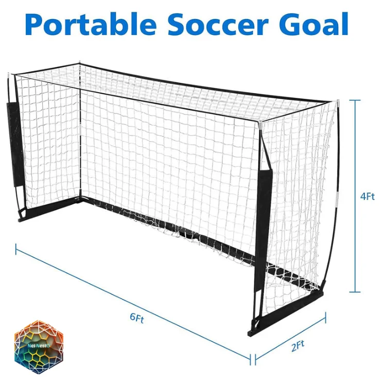 High Quality Soccer Target Pop Up Soccer Practice Football Net Soccer Goal Backyard Practice Swing Game Outdoor and Indoor