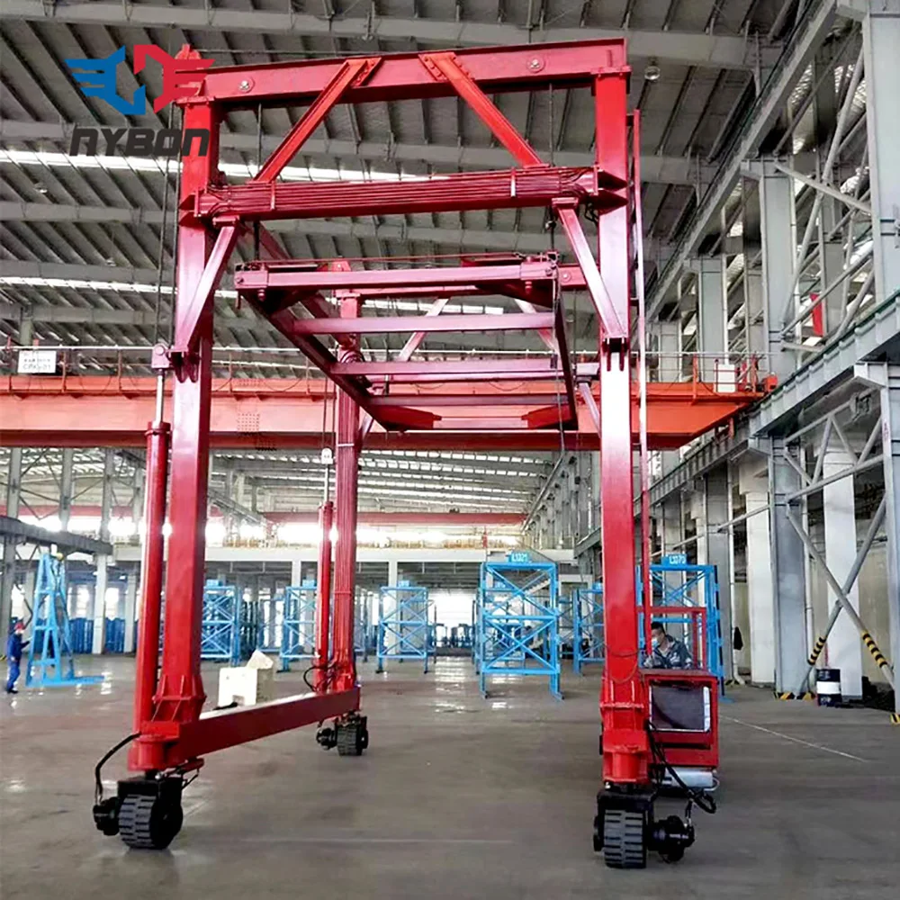 CE ISO Certificated Hot Sale 20FT 40FT Stage III Stage II Mobile Container Crane For Port Handing