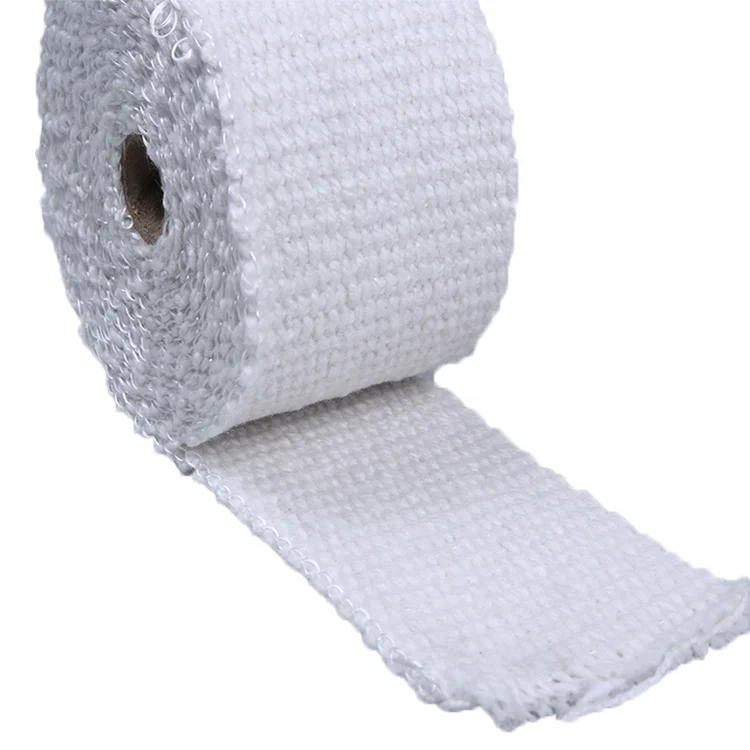 new type flat tape ceramic fiber high temperature fire for seal insulation