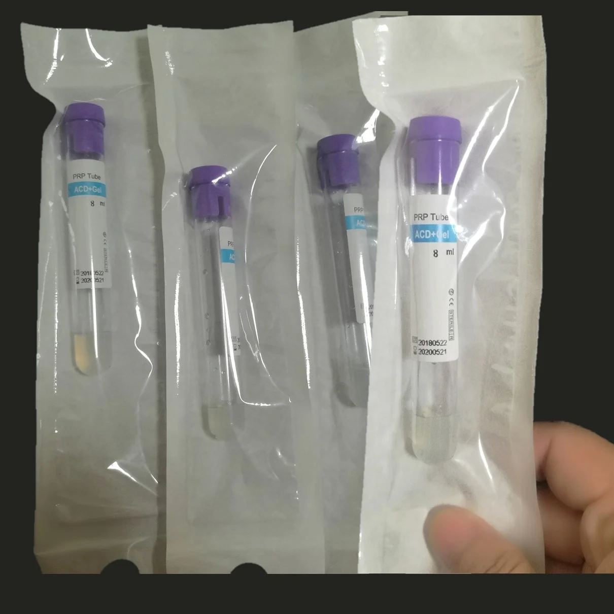 Best price of PRP Kit Tube 12ml Sodium Citrate gel acd a anticoagulant prp tube for face skin care,  hair use