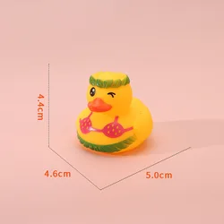Wholesale factory low price various size Yellow rubber bath duck toys for Baby and Kids shower Party