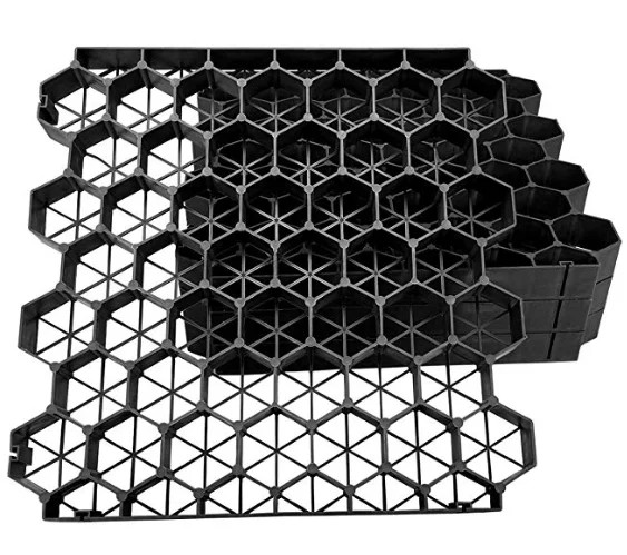 HDPE plastic grass lawn honeycomb gravel stabilizer driveway paving grid