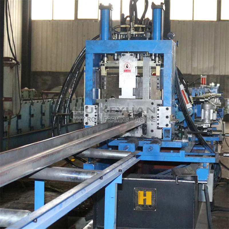Automatic Quick Change C Purlin Z Purlin Steel Frame CZ Purlin Rolling Forming Machine