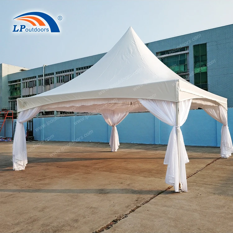 20x20 High quality waterproof Exhibition tents pinnacle gazebo frame tent cable keder track tent for outdoor event