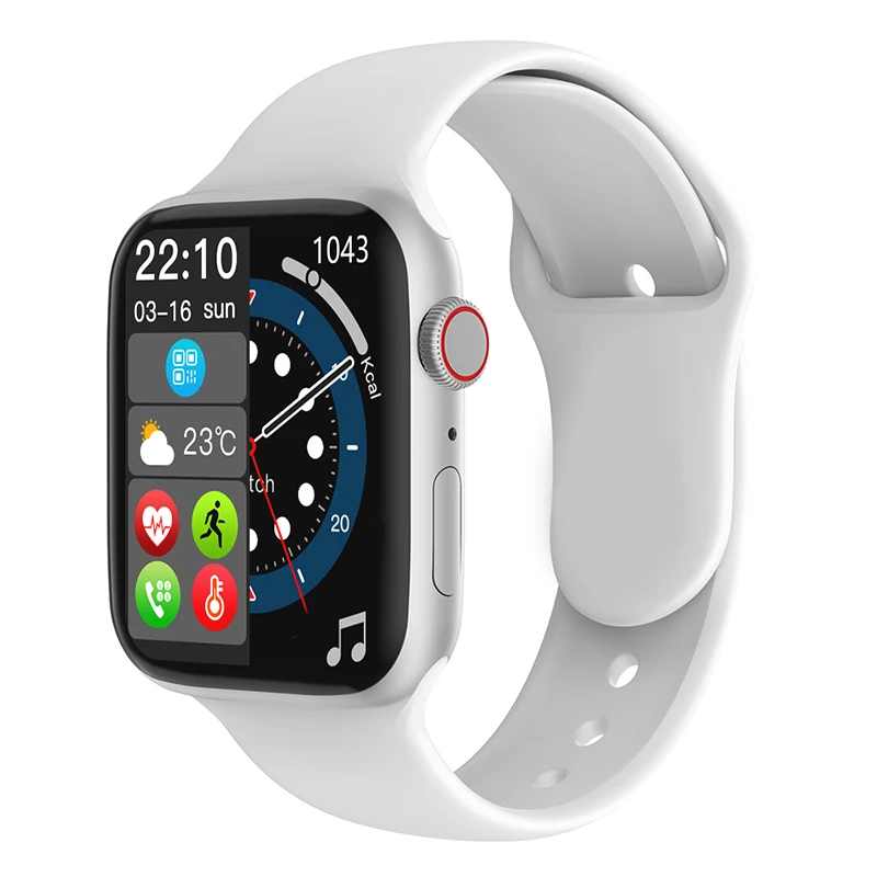 Cheap W17 Smart Watch Support BT Call Series 7 Blood Pressure SPO2 ECG Heart Rate 1.9inch Sports Smartwatch 500+ Watch Face 2022