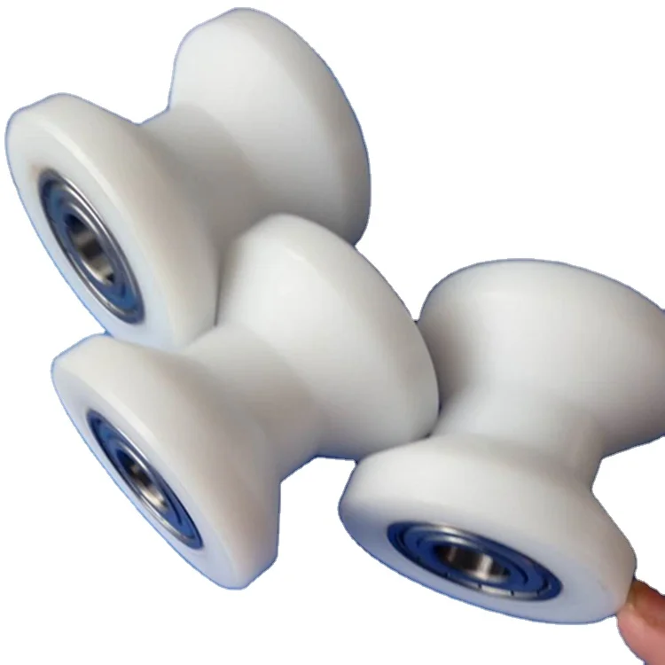 OEM пластиковый шкив u или v канавка шкив с подшипником под заказ пластиковый нейлоновый шкив