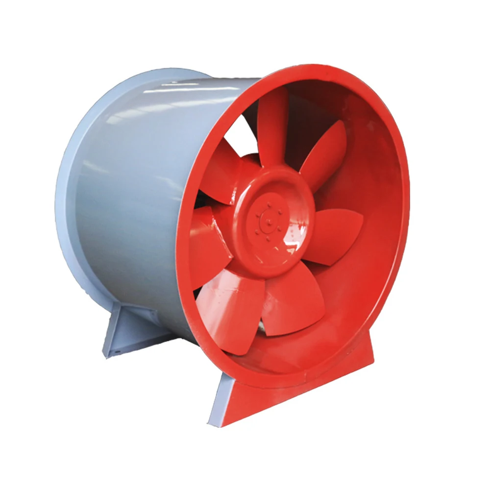HTF-I-10 Axial flow fans Centrifugal fans for fire ventilation in shopping malls 1000mm tunnel AC fan wholesale sales