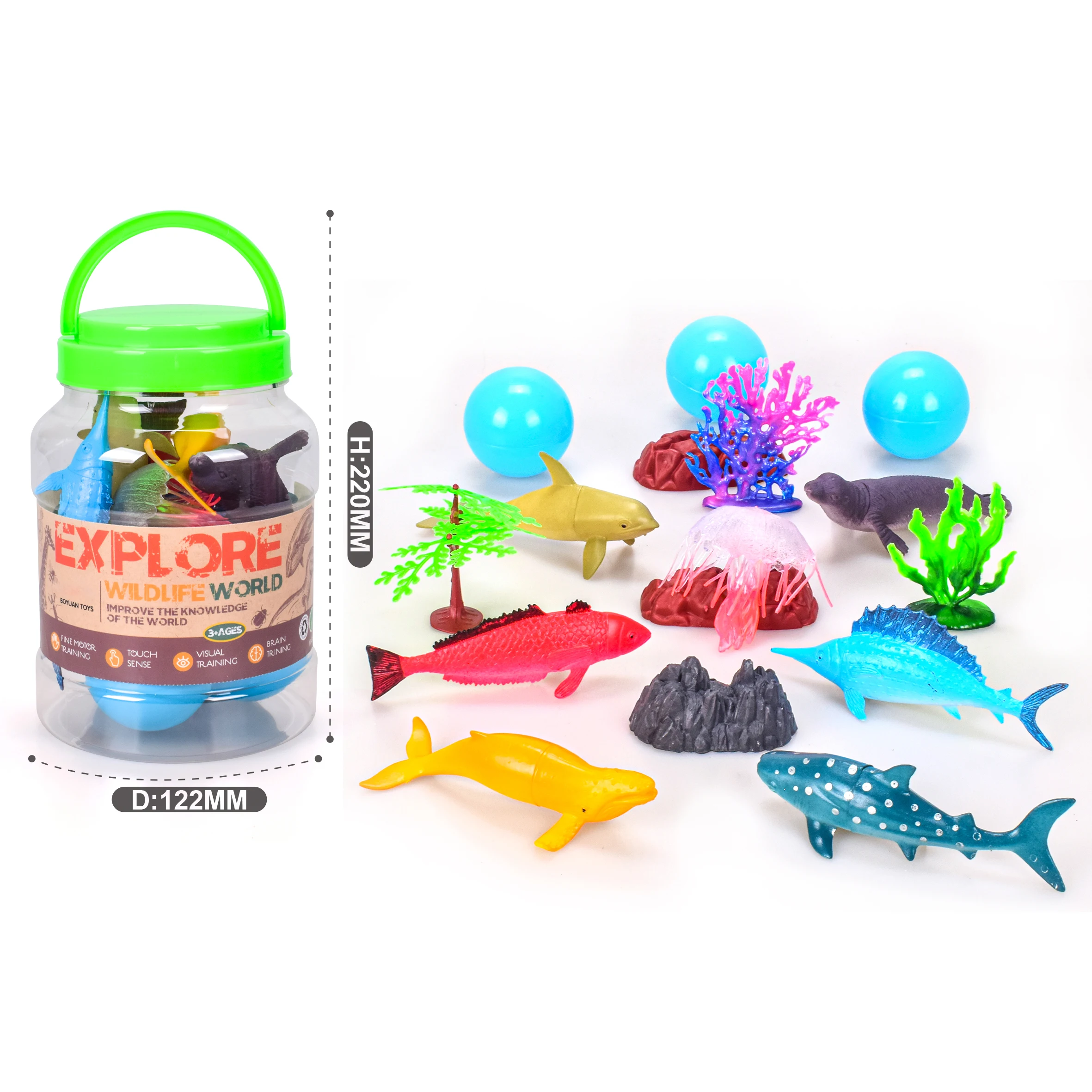 Ranch Animal Model Toy 3d Realistic Mini Animal Models Horse Chicken Dog Plastic Model Animals Small Toy For Children Gift