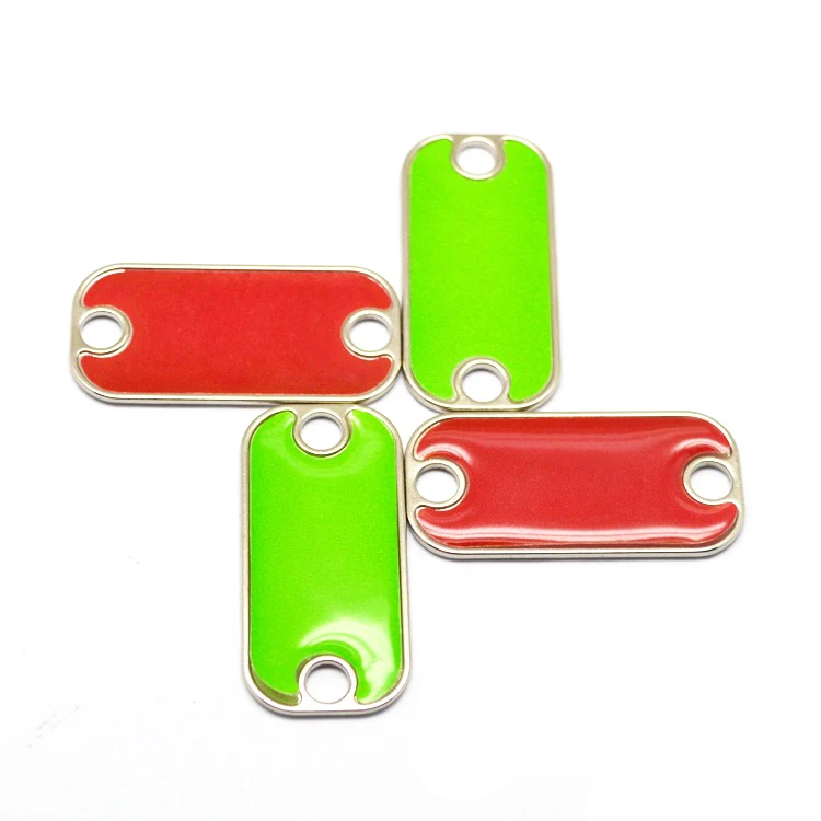 Fashionable Shoes Decoration Blank Shoelace Tag Charm Pendant, Custom Logo Metal Sneaker Shoelace Charm Accessories