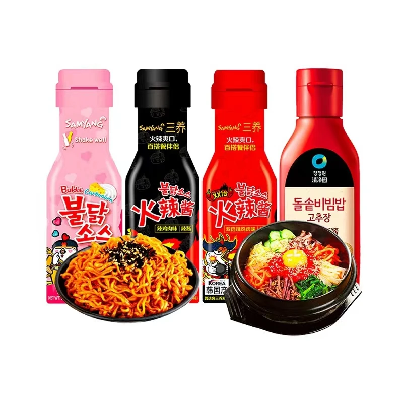 Turkey Noodle Sauce Package Double Spicy Rice Mix with Noodle Sauce Low Bottled Seasoning Sweet Spicy Fat