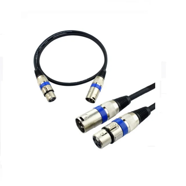 100 м 7pin оптом 90 градусов штекер-гнездо микрофонный кабель 7p XLR