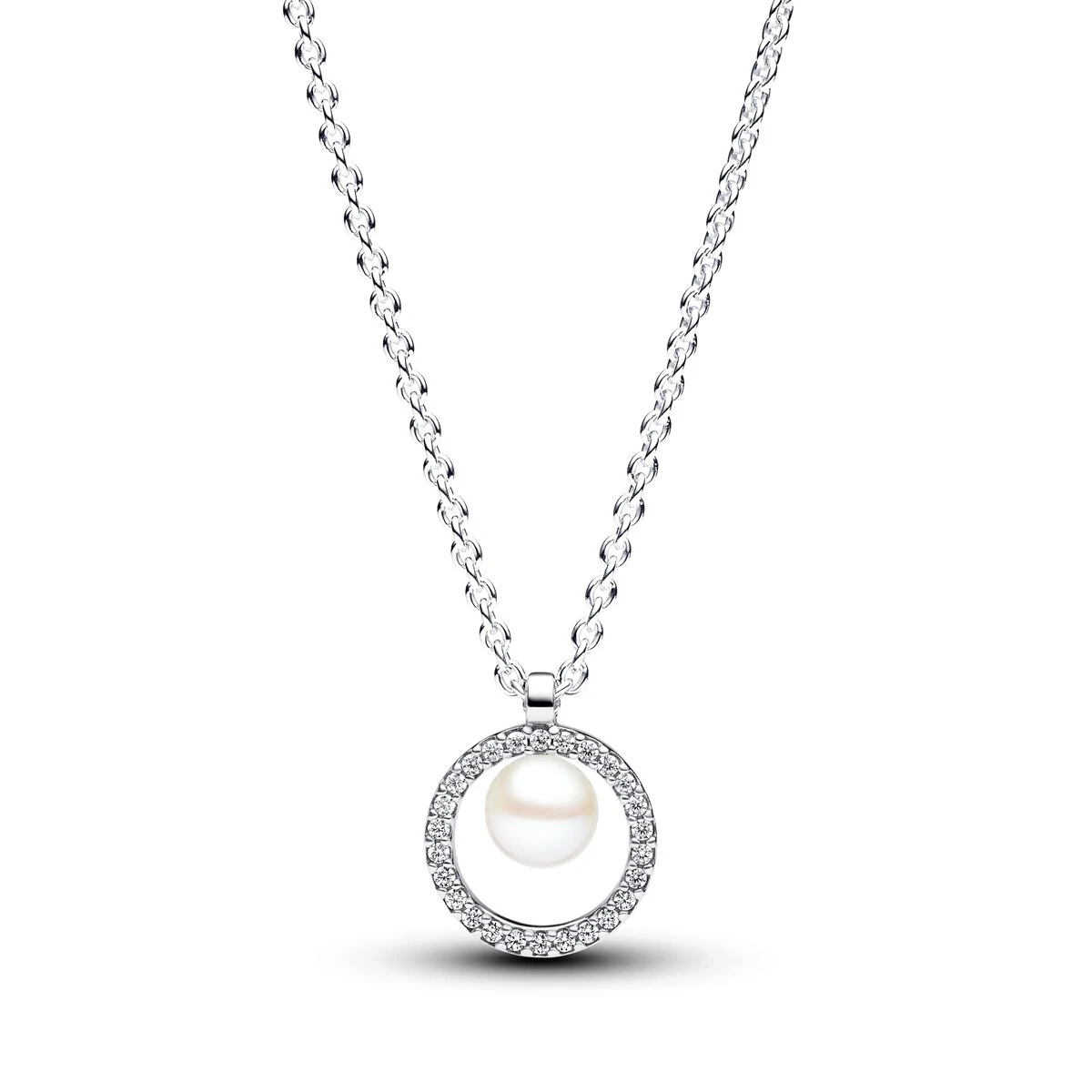 New 925 sterling silver Charm Treated Freshwater Cultured Pearl Pave Gift Set Ring Earring Design DIY Necklace Women Jewelry Set