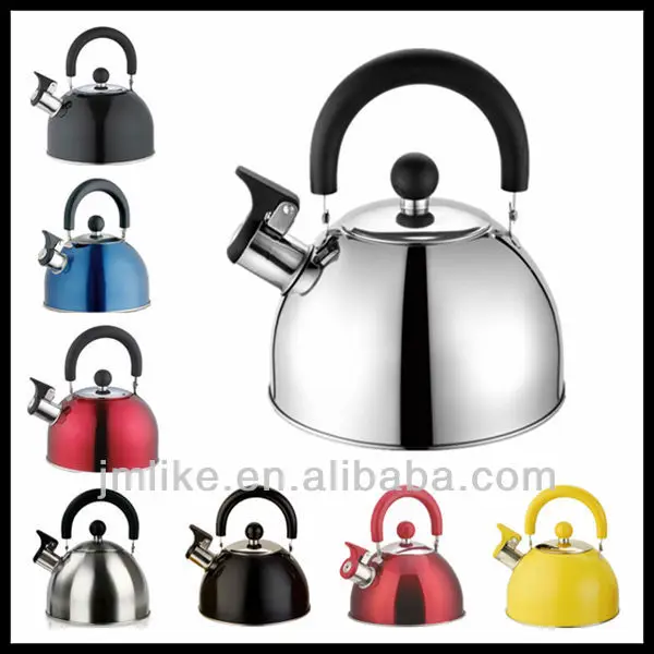 Stainless Steel Hight Quality Tea Kettle And Colorful Water Pot whistling kettle