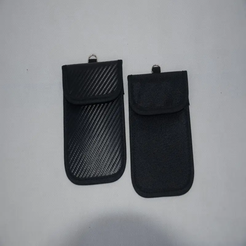 Customizing faraday car key bag PU leather RFID key pouch